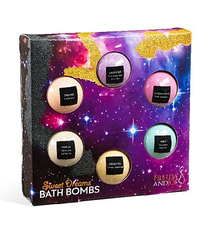 Sweet Dreams 6pcs Bath Bomb Spa Gift Set